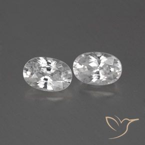 Shop natural 1.65ct ホワイト ジルコン gems, 楕円形, from カンボジア at GemSelect. In stock, global shipping!