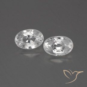 Shop natural 1.80ct ホワイト ジルコン gems, 楕円形, from カンボジア at GemSelect. In stock, global shipping!