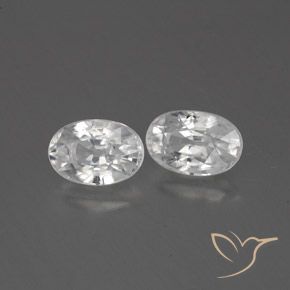 Shop natural 1.80ct ホワイト ジルコン gems, 楕円形, from カンボジア at GemSelect. In stock, global shipping!