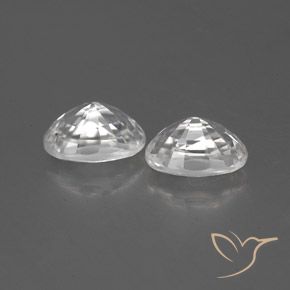 Shop natural 1.82ct ホワイト ジルコン gems, 楕円形, from カンボジア at GemSelect. In stock, global shipping!