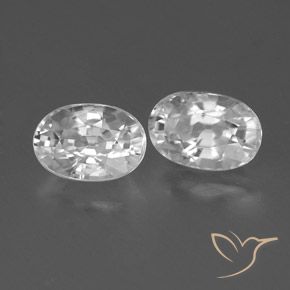 Shop natural 1.79ct ホワイト ジルコン gems, 楕円形, from カンボジア at GemSelect. In stock, global shipping!