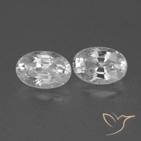 Shop natural 1.67ct ホワイト ジルコン gems, 楕円形, from カンボジア at GemSelect. In stock, global shipping!