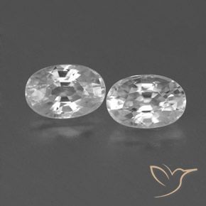 Shop natural 1.71ct ホワイト ジルコン gems, 楕円形, from カンボジア at GemSelect. In stock, global shipping!
