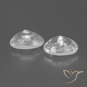 Shop natural 1.65ct ホワイト ジルコン gems, 楕円形, from カンボジア at GemSelect. In stock, global shipping!