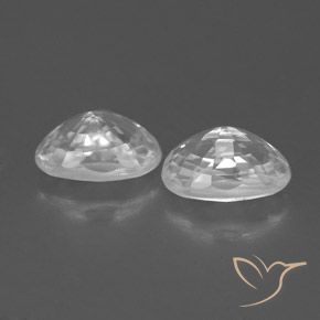 Shop natural 1.82ct ホワイト ジルコン gems, 楕円形, from カンボジア at GemSelect. In stock, global shipping!