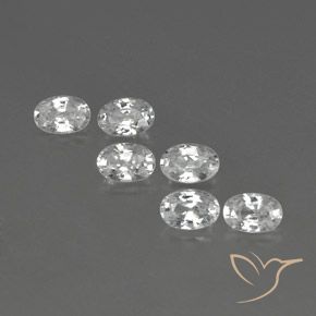 Shop natural 4.44ct ホワイト ジルコン gems, 楕円形, from カンボジア at GemSelect. In stock, global shipping!