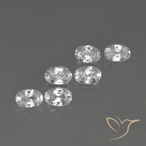 Shop natural 4.44ct ホワイト ジルコン gems, 楕円形, from カンボジア at GemSelect. In stock, global shipping!