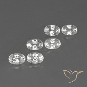 Shop natural 5.25ct ホワイト ジルコン gems, 楕円形, from カンボジア at GemSelect. In stock, global shipping!