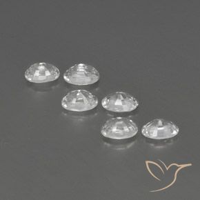 Shop natural 4.97ct ホワイト ジルコン gems, 楕円形, from カンボジア at GemSelect. In stock, global shipping!