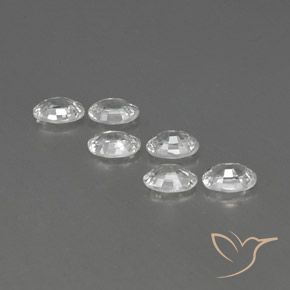 Shop natural 4.34ct ホワイト ジルコン gems, 楕円形, from カンボジア at GemSelect. In stock, global shipping!
