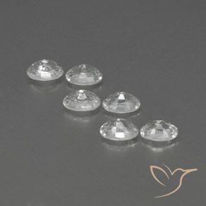 Shop natural 4.98ct ホワイト ジルコン gems, 楕円形, from カンボジア at GemSelect. In stock, global shipping!