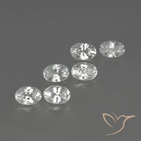 Shop natural 4.63ct ホワイト ジルコン gems, 楕円形, from カンボジア at GemSelect. In stock, global shipping!