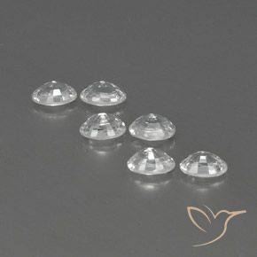 Shop natural 4.63ct ホワイト ジルコン gems, 楕円形, from カンボジア at GemSelect. In stock, global shipping!