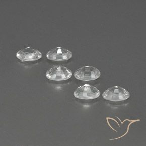 Shop natural 4.64ct ホワイト ジルコン gems, 楕円形, from カンボジア at GemSelect. In stock, global shipping!