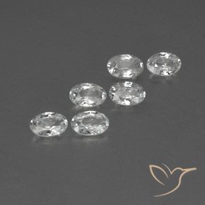 Shop natural 3.96ct ホワイト ジルコン gems, 楕円形, from カンボジア at GemSelect. In stock, global shipping!