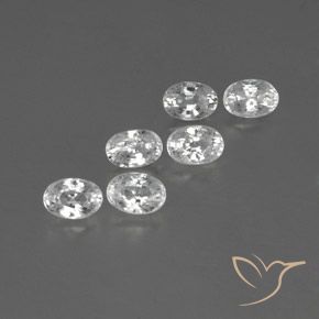 Shop natural 5.05ct ホワイト ジルコン gems, 楕円形, from カンボジア at GemSelect. In stock, global shipping!