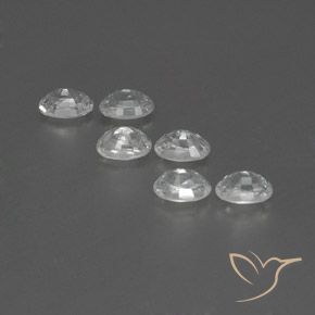 Shop natural 5.02ct ホワイト ジルコン gems, 楕円形, from カンボジア at GemSelect. In stock, global shipping!