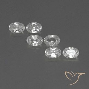 Shop natural 4.54ct ホワイト ジルコン gems, 楕円形, from カンボジア at GemSelect. In stock, global shipping!