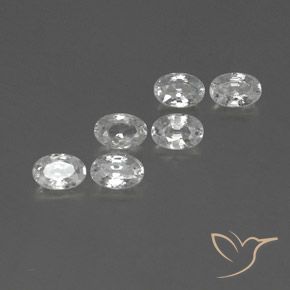Shop natural 4.54ct ホワイト ジルコン gems, 楕円形, from カンボジア at GemSelect. In stock, global shipping!
