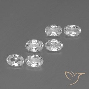 Shop natural 4.08ct ホワイト ジルコン gems, 楕円形, from カンボジア at GemSelect. In stock, global shipping!