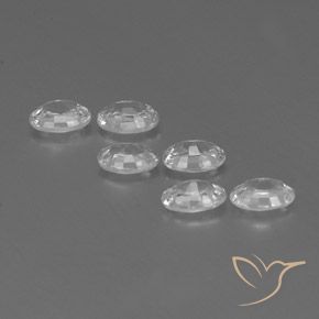Shop natural 4.37ct ホワイト ジルコン gems, 楕円形, from カンボジア at GemSelect. In stock, global shipping!