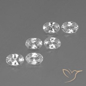 Shop natural 4.51ct ホワイト ジルコン gems, 楕円形, from カンボジア at GemSelect. In stock, global shipping!