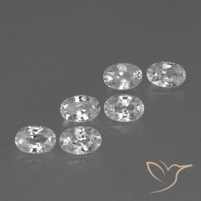 Shop natural 4.60ct ホワイト ジルコン gems, 楕円形, from カンボジア at GemSelect. In stock, global shipping!