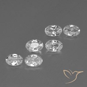 Shop natural 4.24ct ホワイト ジルコン gems, 楕円形, from カンボジア at GemSelect. In stock, global shipping!