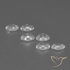 Shop natural 4.24ct ホワイト ジルコン gems, 楕円形, from カンボジア at GemSelect. In stock, global shipping!