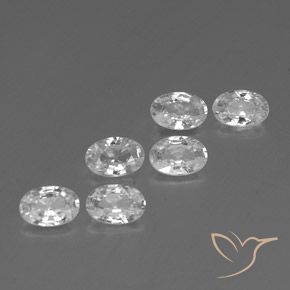 Shop natural 4.07ct ホワイト ジルコン gems, 楕円形, from カンボジア at GemSelect. In stock, global shipping!