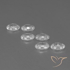 Shop natural 4.07ct ホワイト ジルコン gems, 楕円形, from カンボジア at GemSelect. In stock, global shipping!