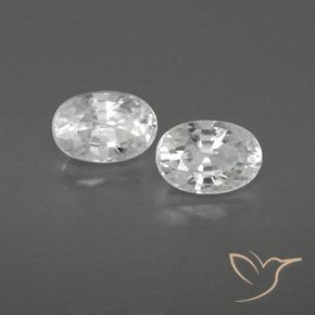 Shop natural 1.72ct ホワイト ジルコン gems, 楕円形, from カンボジア at GemSelect. In stock, global shipping!