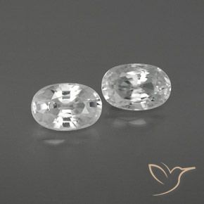 Shop natural 1.75ct ホワイト ジルコン gems, 楕円形, from カンボジア at GemSelect. In stock, global shipping!