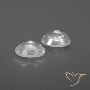 Shop natural 1.75ct ホワイト ジルコン gems, 楕円形, from カンボジア at GemSelect. In stock, global shipping!