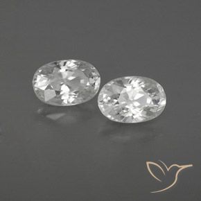 Shop natural 1.70ct ホワイト ジルコン gems, 楕円形, from カンボジア at GemSelect. In stock, global shipping!