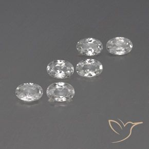 Shop natural 4.03ct ホワイト ジルコン gems, 楕円形, from カンボジア at GemSelect. In stock, global shipping!