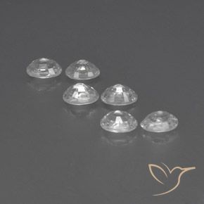 Shop natural 4.99ct ホワイト ジルコン gems, 楕円形, from カンボジア at GemSelect. In stock, global shipping!
