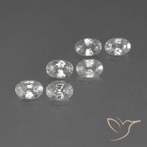 Shop natural 4.66ct ホワイト ジルコン gems, 楕円形, from カンボジア at GemSelect. In stock, global shipping!