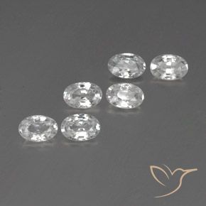 Shop natural 4.26ct ホワイト ジルコン gems, 楕円形, from カンボジア at GemSelect. In stock, global shipping!