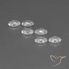 Shop natural 4.26ct ホワイト ジルコン gems, 楕円形, from カンボジア at GemSelect. In stock, global shipping!