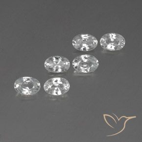 Shop natural 4.21ct ホワイト ジルコン gems, 楕円形, from カンボジア at GemSelect. In stock, global shipping!