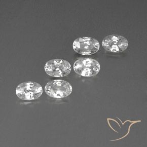 Shop natural 4.57ct ホワイト ジルコン gems, 楕円形, from カンボジア at GemSelect. In stock, global shipping!