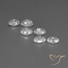 Shop natural 4.57ct ホワイト ジルコン gems, 楕円形, from カンボジア at GemSelect. In stock, global shipping!