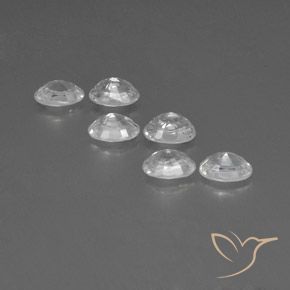 Shop natural 4.82ct ホワイト ジルコン gems, 楕円形, from カンボジア at GemSelect. In stock, global shipping!