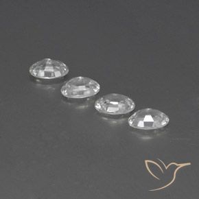 Shop natural 3.06ct ホワイト ジルコン gems, 楕円形, from カンボジア at GemSelect. In stock, global shipping!