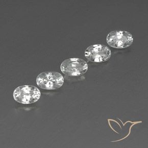 Shop natural 3.96ct ホワイト ジルコン gems, 楕円形, from カンボジア at GemSelect. In stock, global shipping!