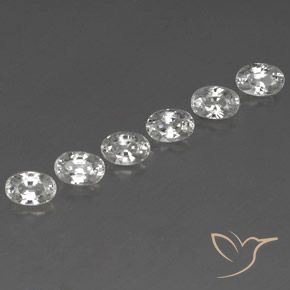 Shop natural 5.04ct ホワイト ジルコン gems, 楕円形, from カンボジア at GemSelect. In stock, global shipping!