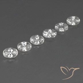 Shop natural 5.31ct ホワイト ジルコン gems, 楕円形, from カンボジア at GemSelect. In stock, global shipping!