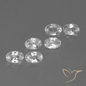 Shop natural 4.42ct ホワイト ジルコン gems, 楕円形, from カンボジア at GemSelect. In stock, global shipping!