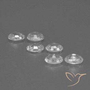 Shop natural 4.42ct ホワイト ジルコン gems, 楕円形, from カンボジア at GemSelect. In stock, global shipping!